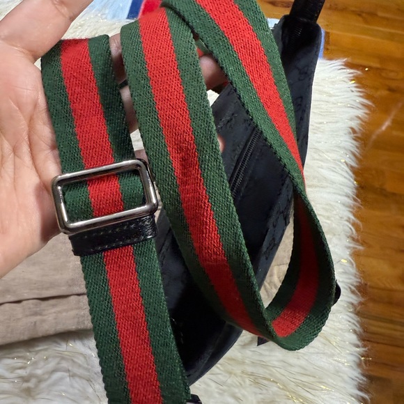 Gucci Web Black Gg Cross bag Shoulder bag Black Small, - Picture 5 of 16